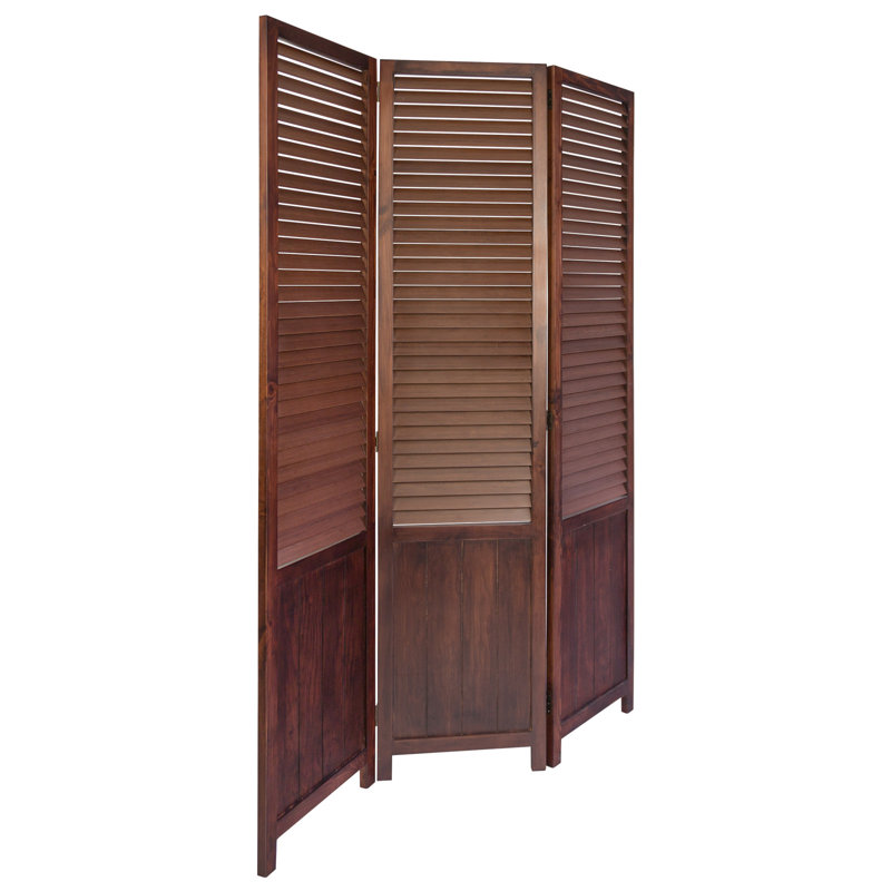 Room Divider Aaliyah Room Divider Wood With 3 Panels