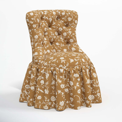 Minnie Cotton Swivel Side Chair