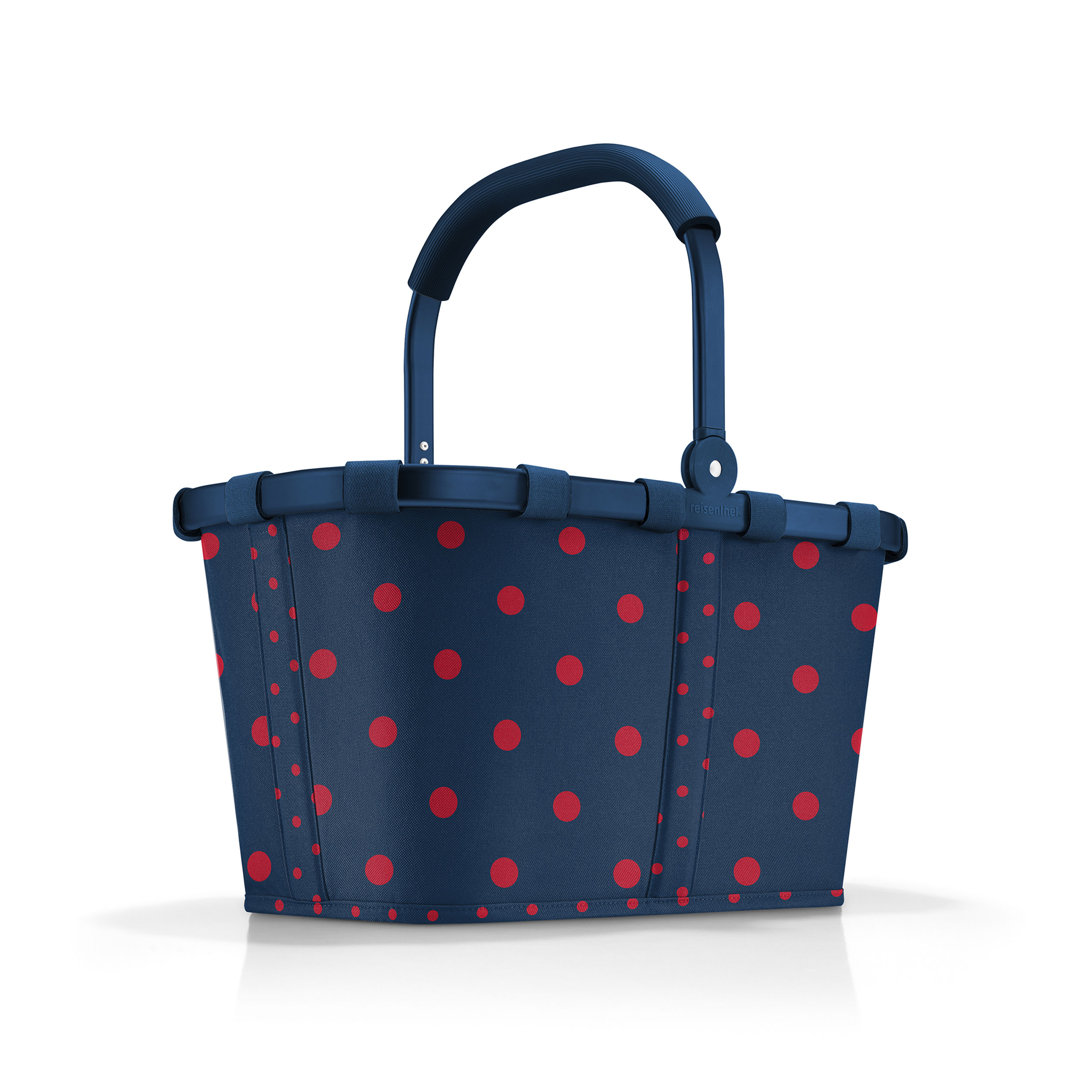 Tragetasche Frame Mixed Dots Blau