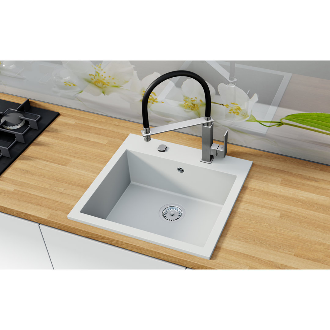 Newcomb Single Bowl Inset Kitchen Sink