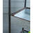 Manreet 35'' W Iron Shelving Unit with Wheels