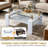 Rectangular Glass Coffee Table white-936773026-936773027
