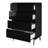 4 DRAWERS CHEST IN BLACK-380142364