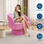 Fauteuil d'appoint pivotant à 360 °, fauteuil confortable moderne avec base surdimensionnée et siège allongé, rembourrage en coton épais, capacité de charge de 300 lb-129458859