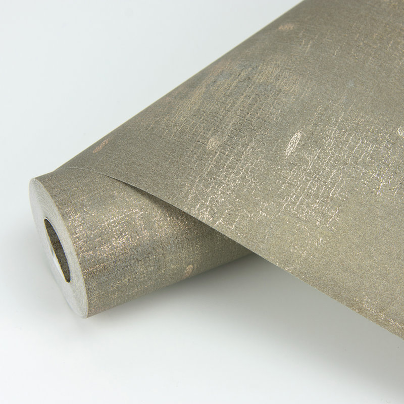 33' L x 21" W Wallpaper Roll, Brown