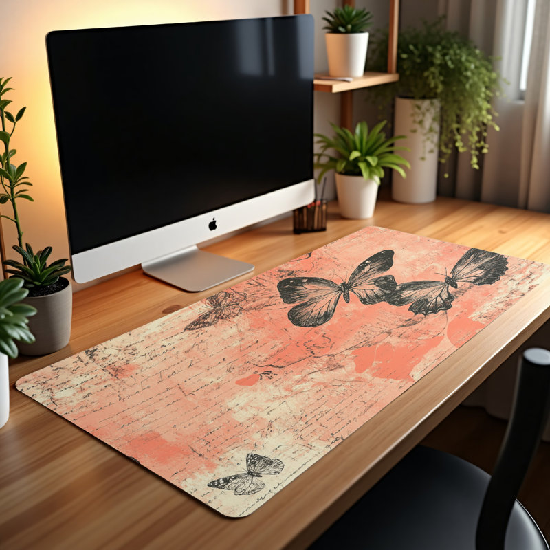 Polyester Desk Pad, 31.5x15.5