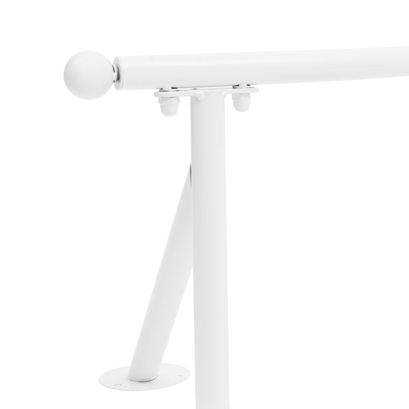Portemanteau mural 31,5 po, White