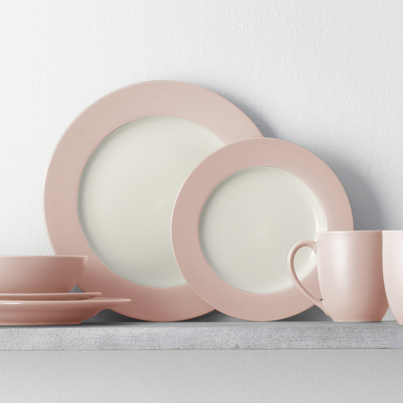 Service de table 16 pièces Noritake Colorwave, service pour 4, Rose