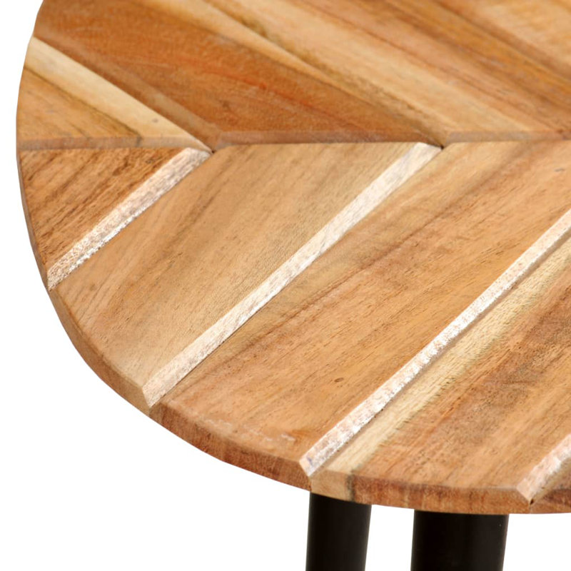 Witter 3 - Piece Solid Wood Top Living Room Table Set