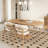 French style solid wood dining table set-110367619