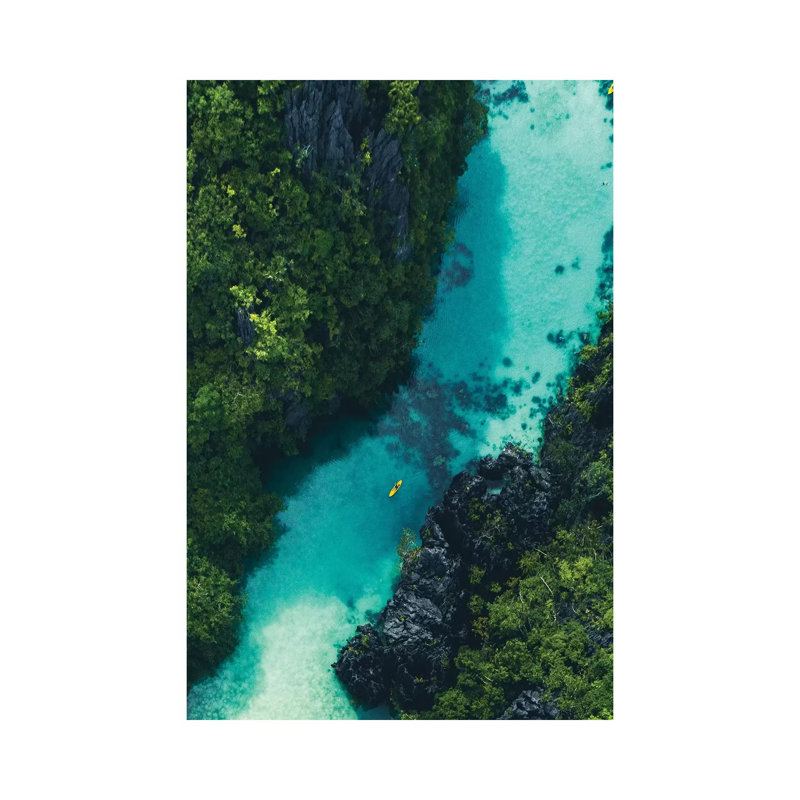 Hidden Paradise by Jaxon Roberts - Wrapped Canvas Print, 30.48cm H x 20.32cm W x 1.905cm D