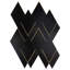 Enver Polished Marble And Brass Mosaic-487915219