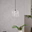 1 - Light Natural Chandelier Pendant