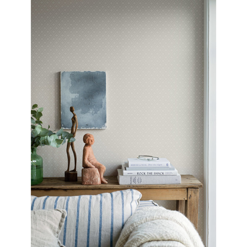 Boråstapeter Windrose Wallpaper, Stone 