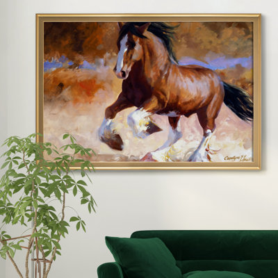 " Rumi's Run " Painting Print
