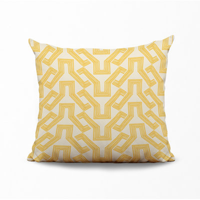 Housse et insert de coussin décoratif en polyester