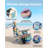 Backpack Beach Chair Reclining, Portable Folding Beach Chairs with 5 Adjustable Positions, Built-in Cooler & Backpack Straps-1514987523