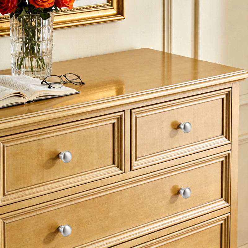 Boutons d'armoire à un trou, poignées de tiroir de style moderne, Nickel brossé