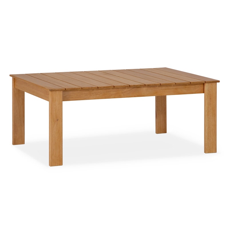 Table basse d'extérieur en eucalyptus Lanie