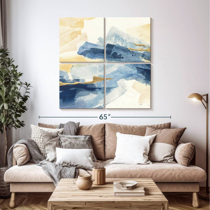 Gilded Indigo I