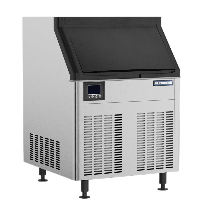 Pakroman 210 Lb. Daily Production Cube Clear Ice Freestanding Ice Maker