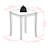 Tapscott Walnut Solid Wood Top Four Leg Base Dining Set