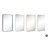 Kengston Modern & Contemporary Rectangular Bathroom Vanity Mirror-1417356593-1417356595