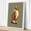 Tabby in Repose Modern - Wrapped Canvas-1297865145-1297865151