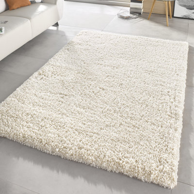 Venice Shaggy Cream Rug