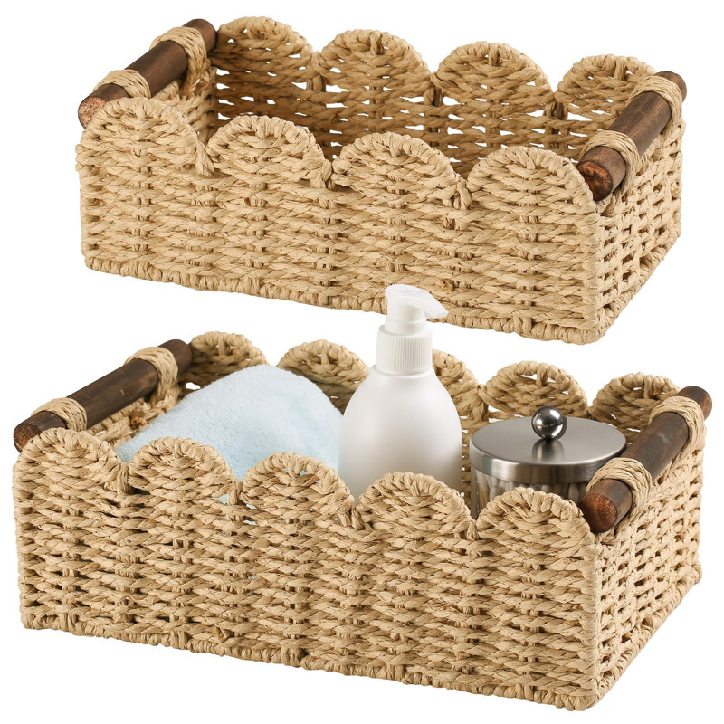 Storage Basket For Organizing Toilet Paper Storage Basket