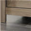 Commode Coastal avec six tiroirs spacieux, finition brune