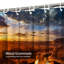 Rideau de douche Sun Rays Canyon Lake Utah-1853282209