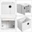 Meuble-lavabo 24 po avec lavabo en céramique pour petite salle de bain-642413674