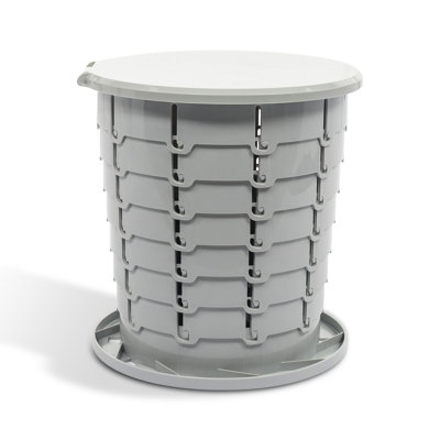 Poubelle rotative ouverte multifonctionnelle Porta Potty