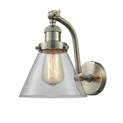 Cone 1 Light Sconce