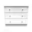 Fully Assembled Jacey 3 Drawer Chest