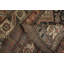 Tapis oriental traditionnel tribal à teinture végétale antique 4 x 8