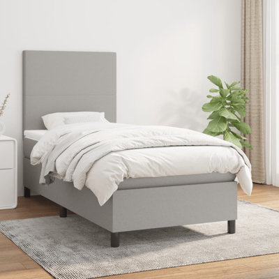 Box Spring Bed with Mattress
