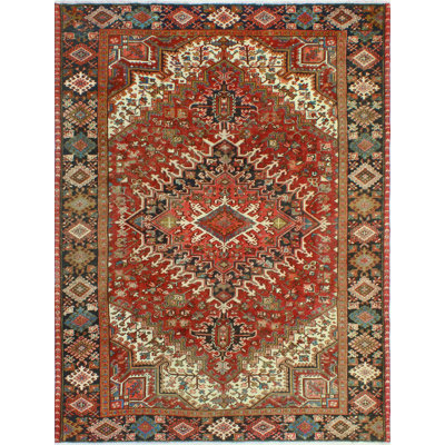 Tapis unique en laine Bozhanka 7 pi 6 po x 10 pi 2 po 2022