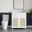 Meuble-lavabo avec lavabo et tablette réglable-1265183500