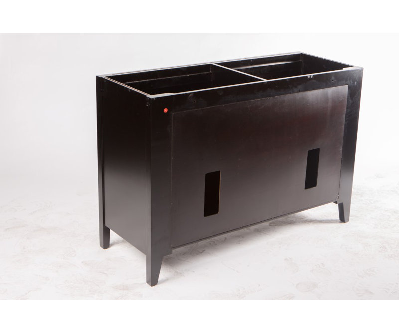 Meuble-lavabo double lavabo 48 po