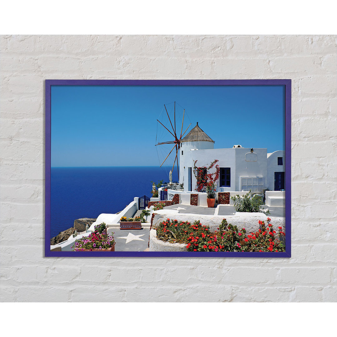 Gerahmter Fotodruck The Magic Of Santorini