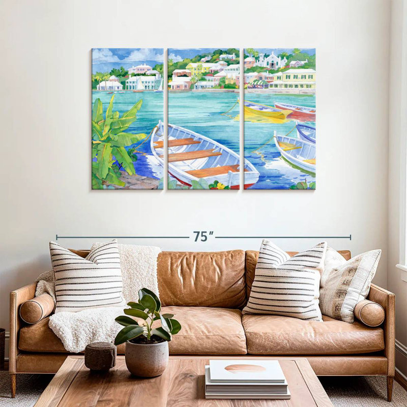 Mehar St. George Harbor, H 36 po x l 57 po