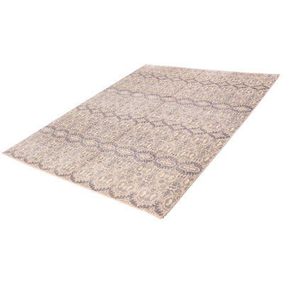 Krehbiel One-of-a-Kind 9' X 11'8" New Age Wool Area Rug in Light Gray