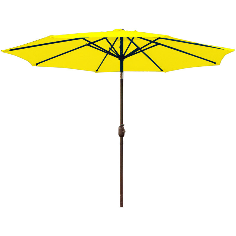 Parasol 9" Market, Jaune, Champagne