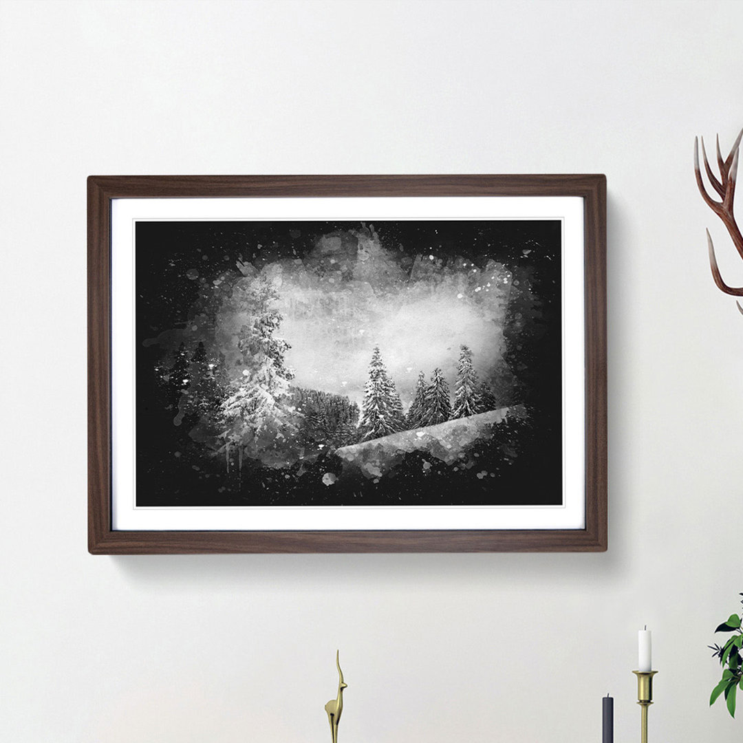 Mystical Woods - Picture Frame Graphic Art Print