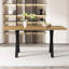 Metal Base Dining Table