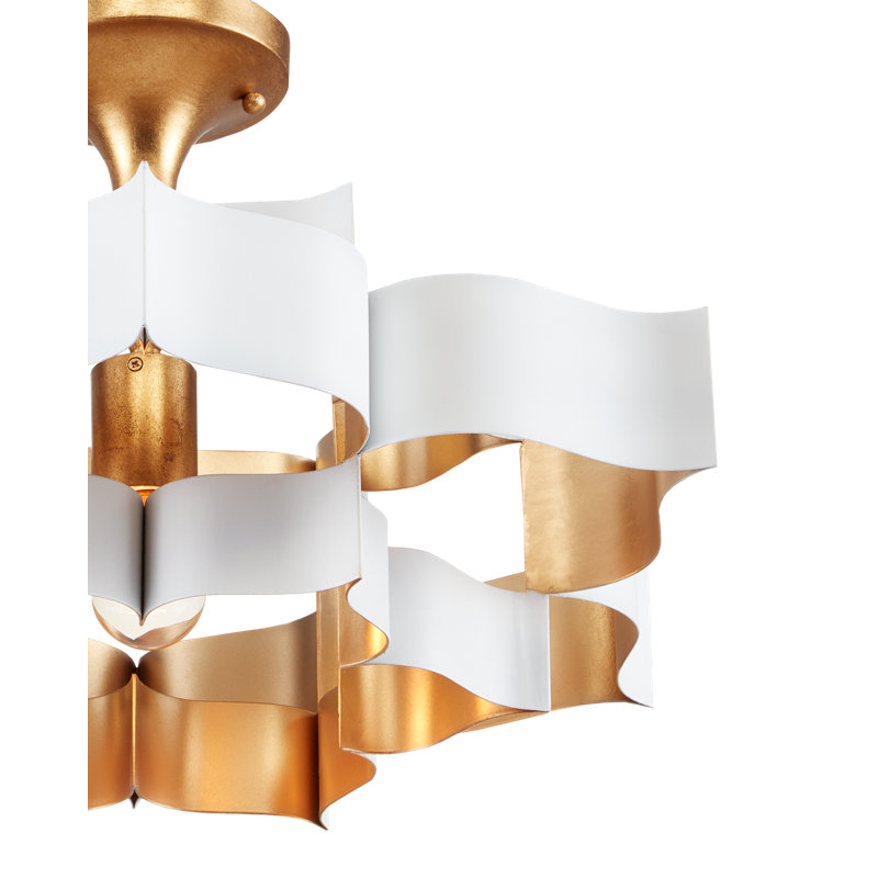 Grand Lotus 1 - Light Pendant, Sugar White