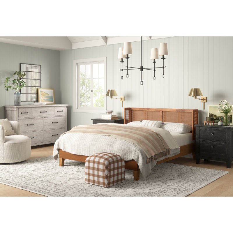 Gallo Engineered Wood Flat Mirror, Black
