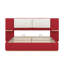 Grand lit plateforme tapissier grand avec tête de lit à panneau, coins arrondis doux anti-collision, aucun sommier tapissier requis-86171457